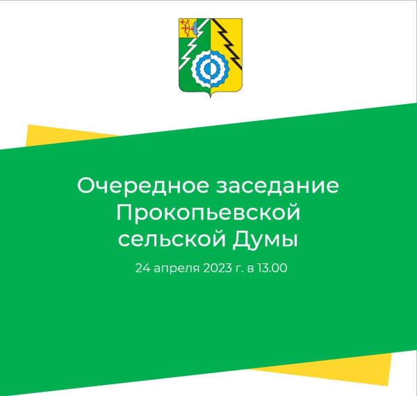 Заседание Прокопьевской Сельской Думы.